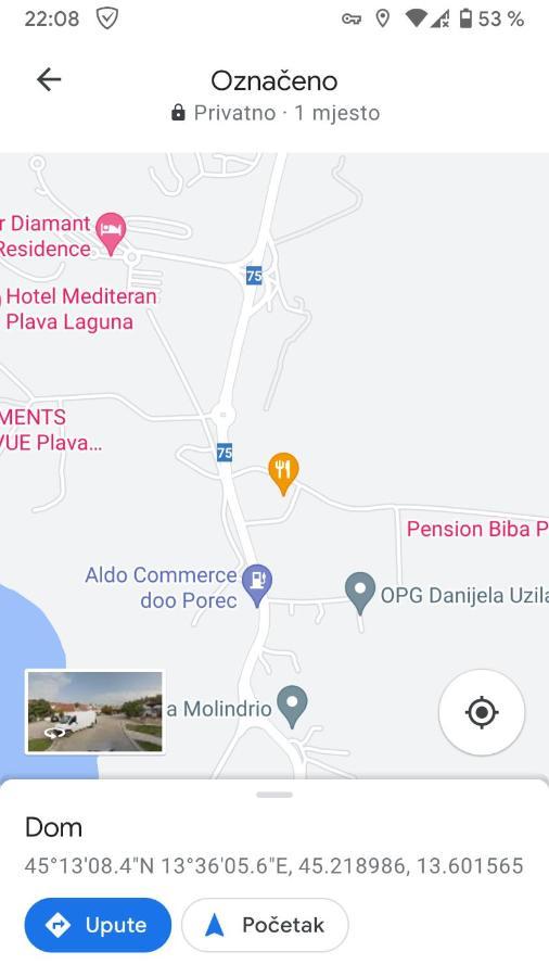 Apartment Nebo Poreč Eksteriør bilde
